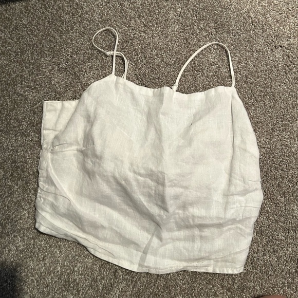 LINEN TOP - Picture 1 of 3